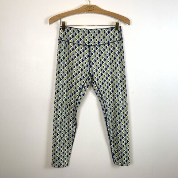 J. McLaughlin Workout Leggings Activewear Casual Libby Geometric Size Large - Picture 3 of 8